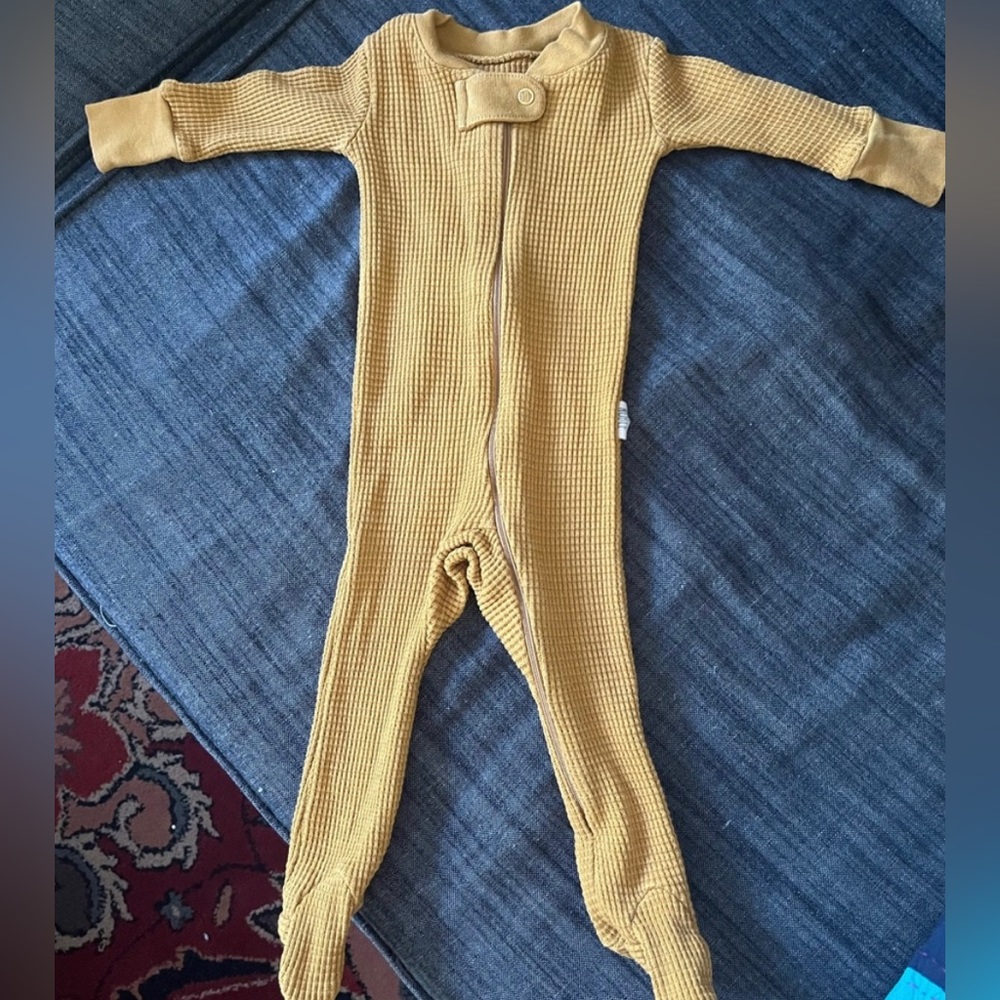 Noble Organic Waffle Footie Sleeper